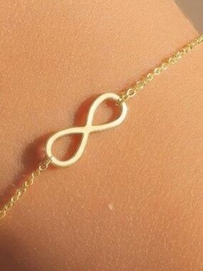 24k Gold Fill Infinity Bracelet
